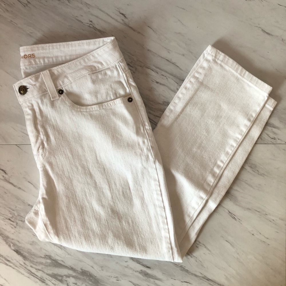 Michael Kors White Capri Pants